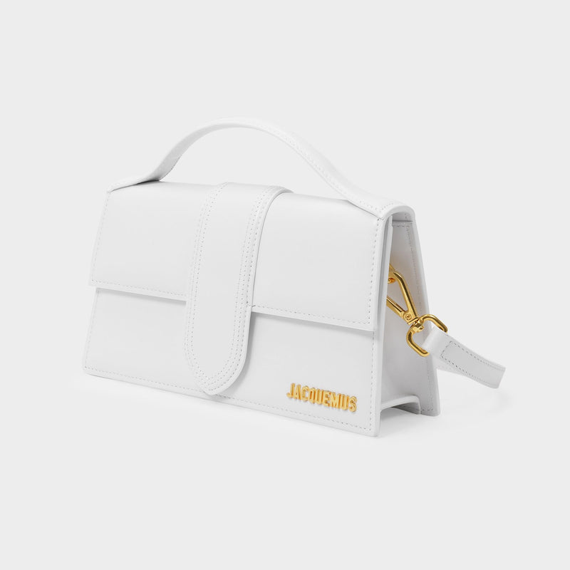 Le Grand Bambino Crossbody - Jacquemus - White - Leather