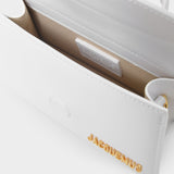 Le Bambino Crossbody - Jacquemus - White - Leather