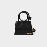 Le Chiquito Noeud Bag - Jacquemus -  Black - Leather