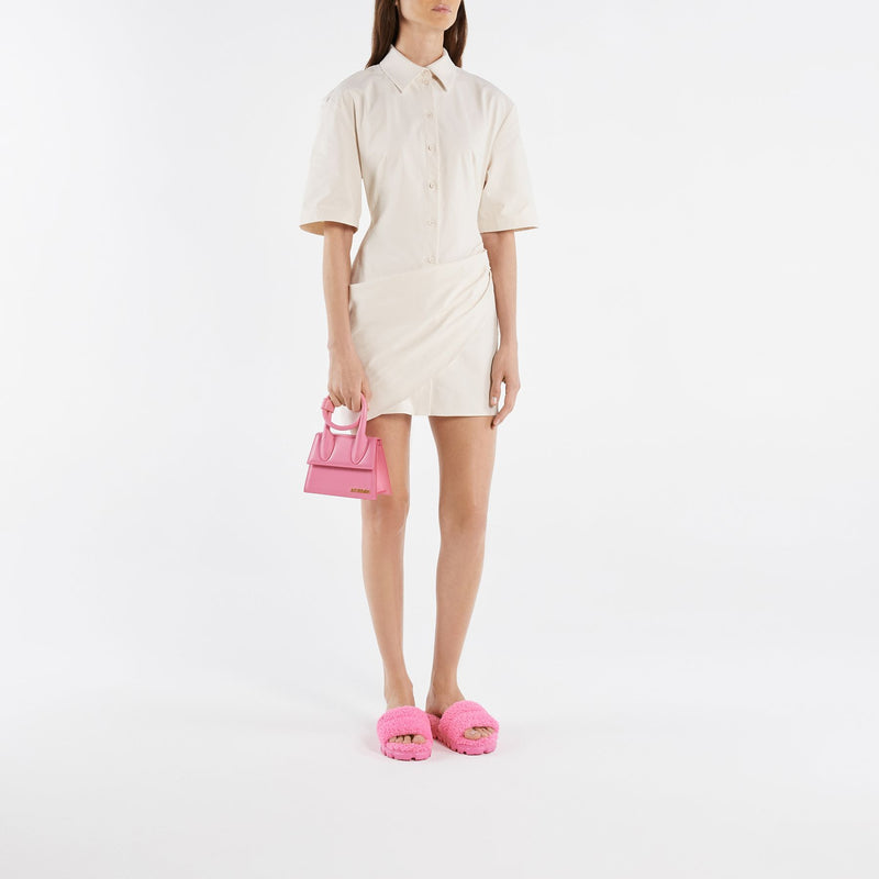 Le Chiquito Noeud Bag - Jacquemus -  Pink - Leather