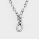 XL Link Necklace in Silver Aluminium