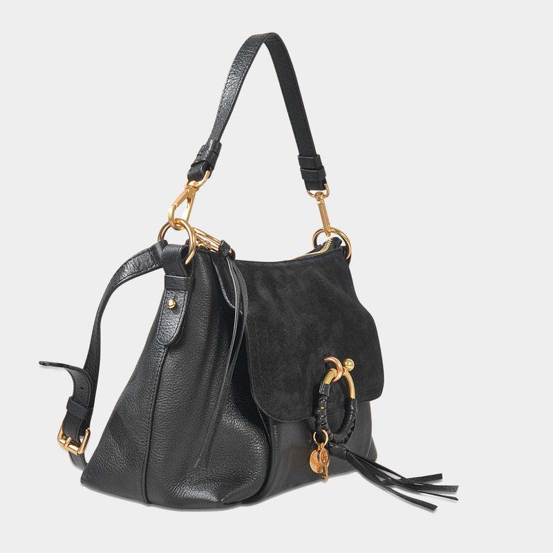 Joan Hobo Hobo Bag - See By Chloe -  Black - Leather