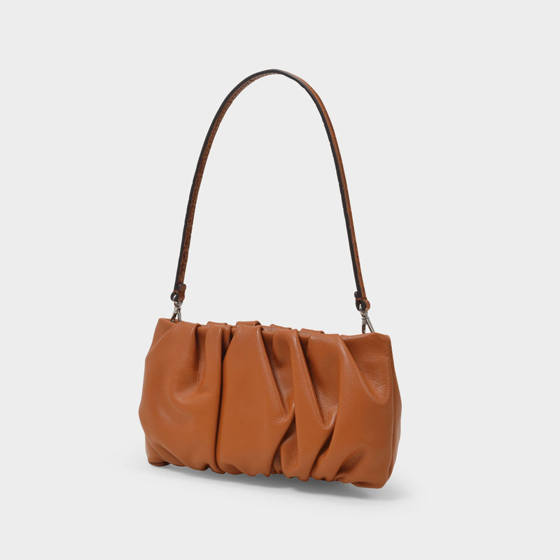 Bean Convertible  Hobo Bag - Staud - Tan - Leather