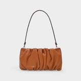 Bean Convertible  Hobo Bag - Staud - Tan - Leather