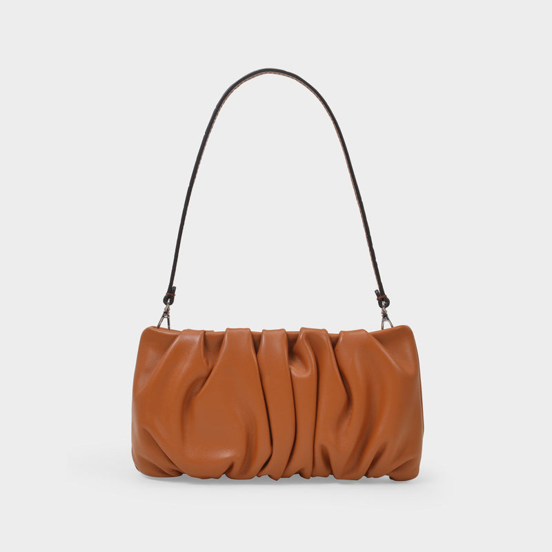 Bean Convertible  Hobo Bag - Staud - Tan - Leather