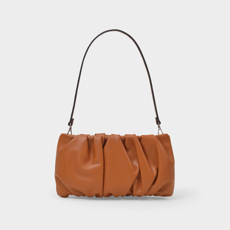 Bean Convertible  Hobo Bag - Staud - Tan - Leather