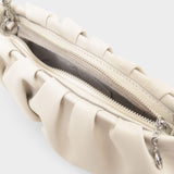 Bean Convertible  Hobo Bag - Staud - Cream - Leather