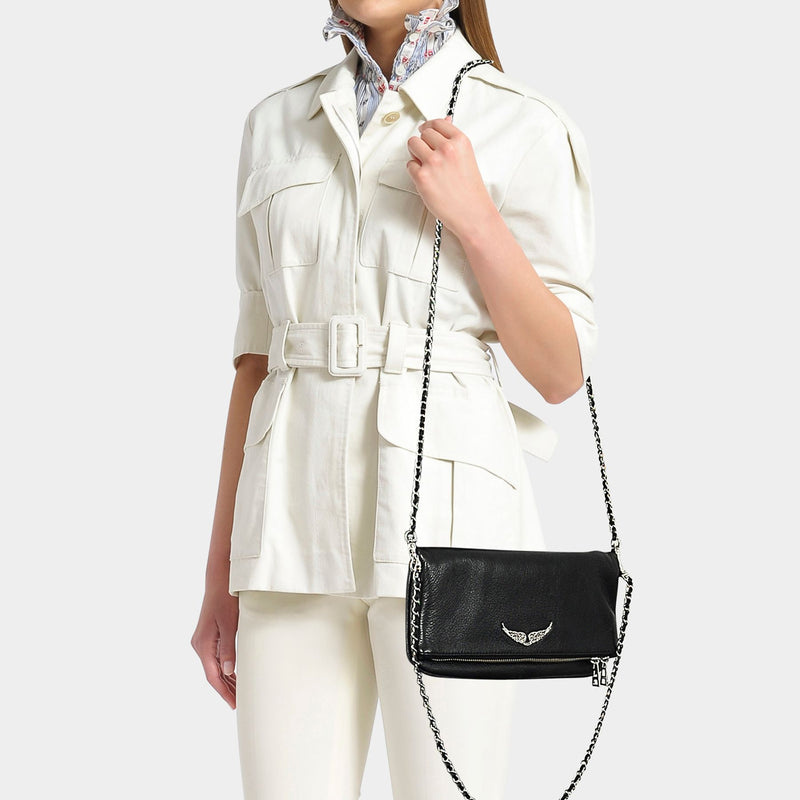 Rock Hobo Bag - Zadig 
Voltaire -  Black - Leather