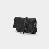 Rock Nano XL Bag in Black Lamb Leather