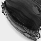 Rock Nano XL Bag in Black Lamb Leather