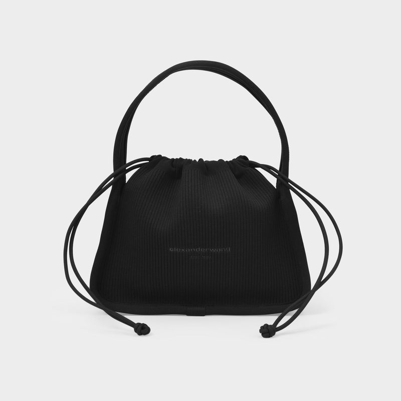 Ryan Small Bag in Black Canvas