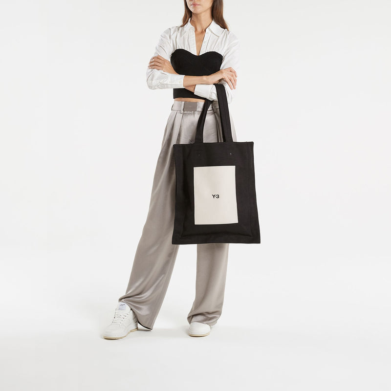 Lux Tote Bag - Y-3 - Cotton - Black