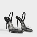 Nova 105 Sandals - Alexander Wang -  Black - Pvc