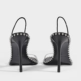 Nova 105 Sandals - Alexander Wang -  Black - Pvc