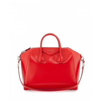 Givenchy Antigona Medium Satchel Bag Medium Red