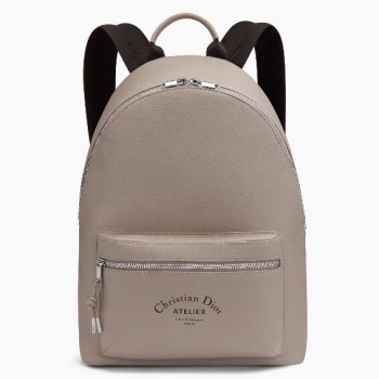 Dior Rider Rucksack Backpack In Beige Calfskin