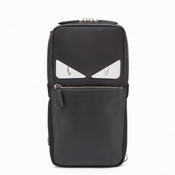 Fendi Black Bag Bugs Eyes Backpack