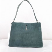 Celine EDGE Suede Leather Bag Green 309