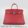 Hermes Birkin 35cm Togo leather Handbags red silver