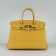 Hermes Birkin 30cm Togo leather Handbags yellow golden