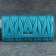Miu Miu Matelasse Shiny Calf Leather Wallet 6618 Blue