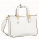 Fendi FF Tote Small Bag In White Calfskin