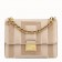 Fendi Kan U Bag In Beige Leather and Suede