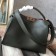 Fendi Peekaboo Essential Bag In Dark Green Calfskin
