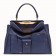 Fendi Peekaboo Pocket Medium Bag In Blue Calfskin