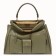 Fendi Peekaboo Pocket Medium Bag In Green Calfskin